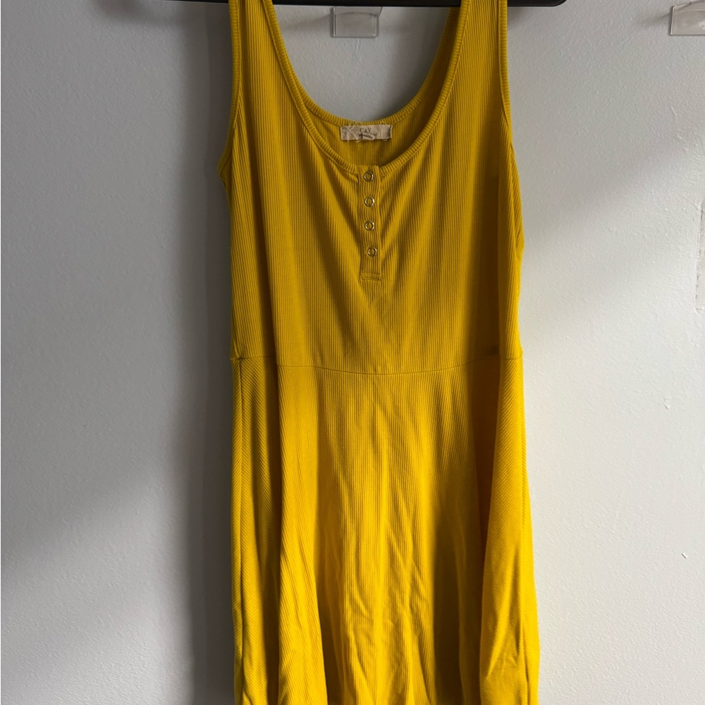 Chelsea & Violet Yellow Sleeveless Dress